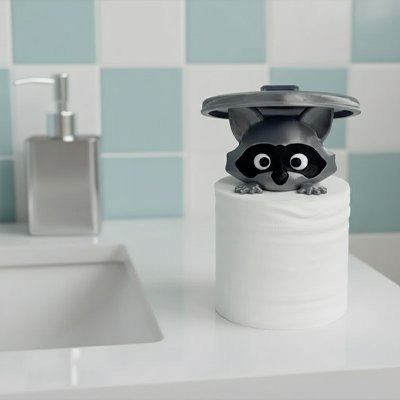 Porte papier toilette | Design Sans Perçage - Harmonie Maison