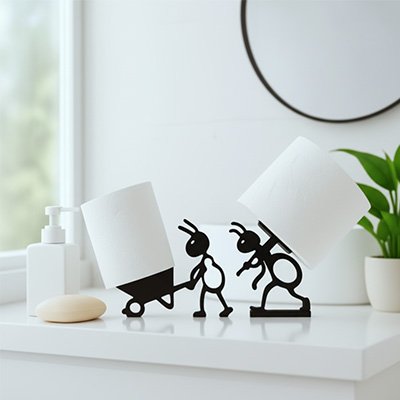 Porte papier toilette | Design Élégance - Harmonie Maison