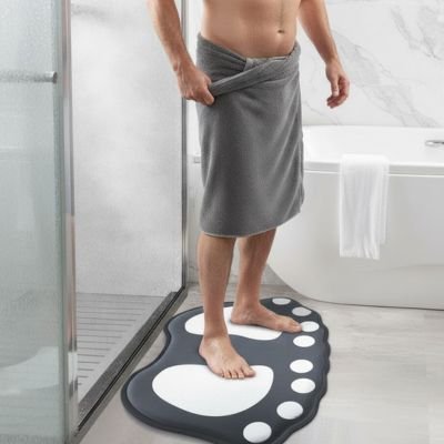 Tapis de bain | Ultra - Absorbant Antidérapant - Harmonie Maison